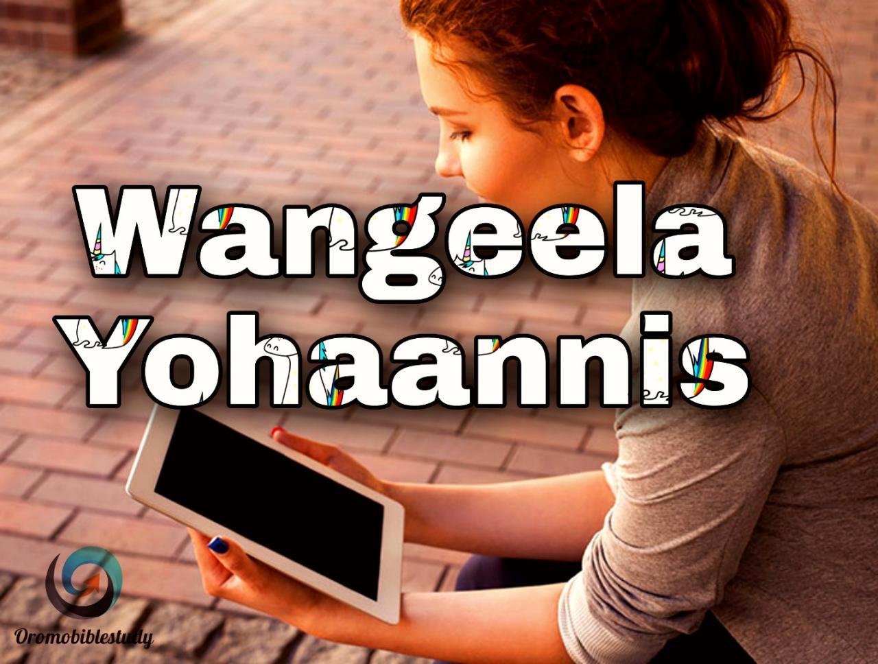 Wangeela Yohaannis